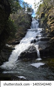 Dingmans Falls In Northeastern Pennsylvania. Dingmans Ferry