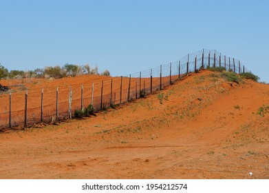 The Dingo Fence At Cameron Corner