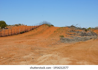 The Dingo Fence At Cameron Corner