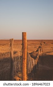 Dingo Fence At Cober Pedy