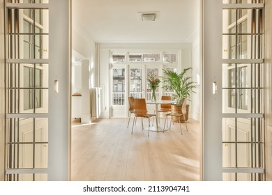 Dining Room Interior In Modern Urban Appartment