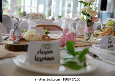 Dining Table Decoration Or Set Up Table For Birthday Party Events