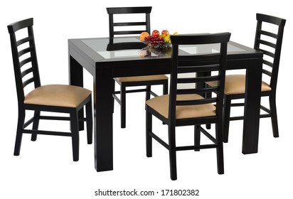 Dining Table. Isolated