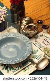 dining table set alternative with several flower