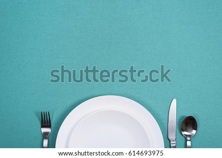 Dinner plate background