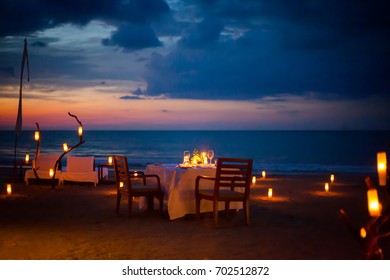 461 Long dining table on beach Images, Stock Photos & Vectors ...