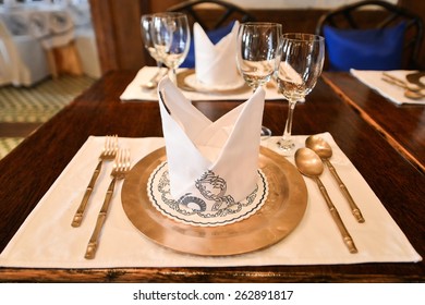 Dinner Table Setting For Dinner