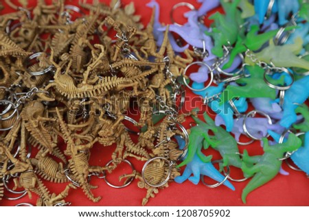 dinosaur key chain