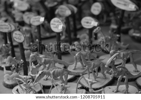 dinosaur key chain