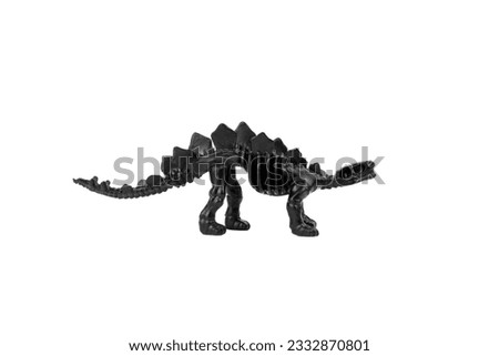 dinosaur, model, collection, miniature, art, hand crafted, stegosaur, model making, toy