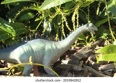 Dinosaur Toy Forced Perspective Photo 