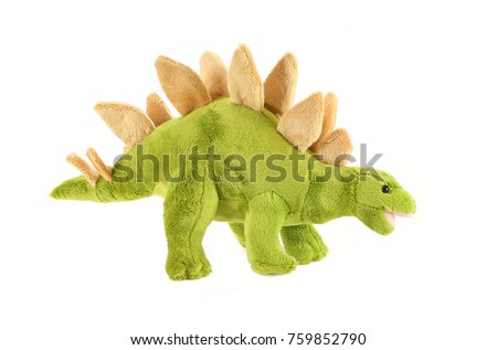 Dinosaurs stuffed toy green