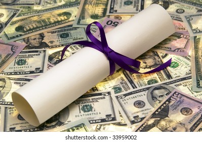 Diploma With Money
