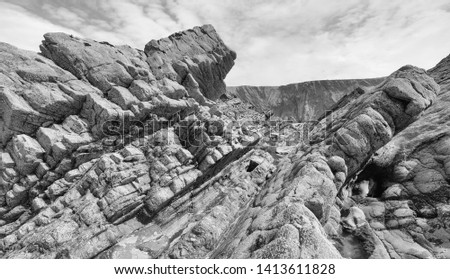 Similar – MO I RANA Mountain Norway