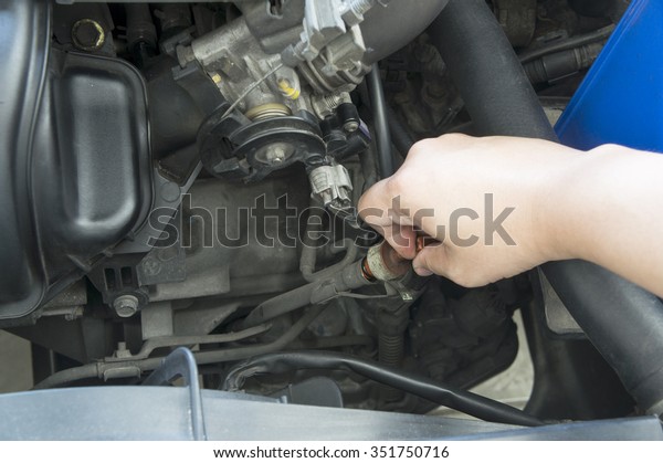 dipstick\
lubricant car automobile auto motor\
mechanic