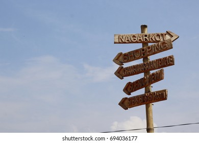 direction board
