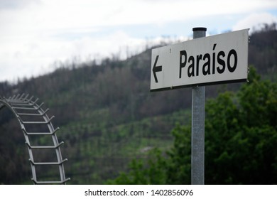 Direction to location named paraíso.