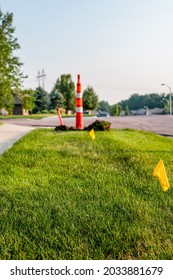 Directional Underground Boring To Install Plastic Conduit For High Speed Fiber Internet Utilities