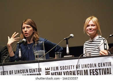 Director Sofia Coppola, Kirsten Dunst At The Press Conference For Marie Antoinette Press Conference-New York Film Festival, Alice Tully Hall At Lincoln Center, New York, October 13, 2006