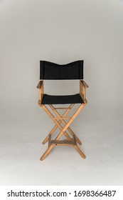 Director's Chair On A White Cyclorama