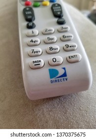 DirecTV Remote Isolated Close-up.