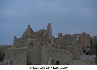 Diriyah In Riyadh, Saudi Arabia. The Old Home Of The Saudi Royal Family