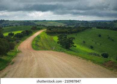 Dirt Road In The Adelaide Hills