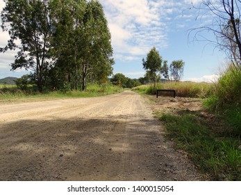 Dirt Road Countryside, In Townsville Queensland,  Australia. 