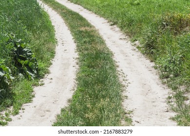 Dirt Road Countryside Road Trail Through Stock Photo 2167883279 ...