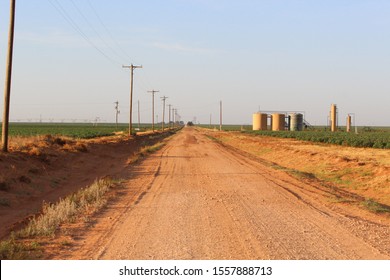 Dirt road in West Texas - Shutterstock ID 1557888713
