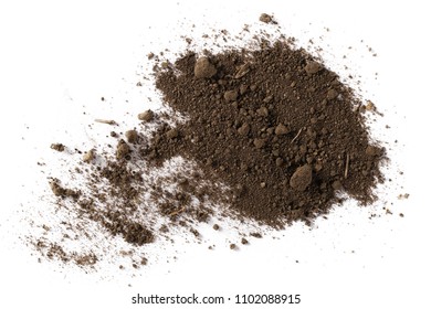 Dirt Soil Pile Isolated On White Stock Photo 1102088879 | Shutterstock