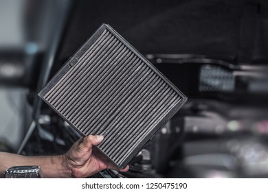 Dirty  Air Conditioning Filter Of Car