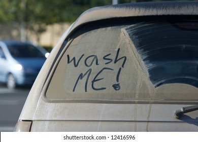 Dirty Car Window