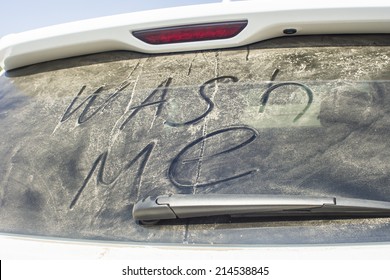 Dirty Car Window - Powered by Shutterstock