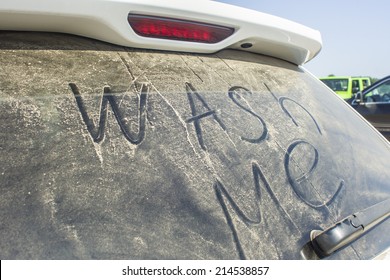 Dirty Car Window