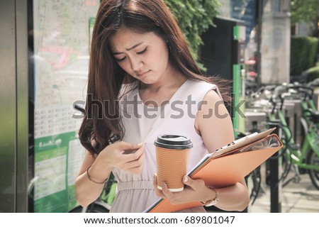 Dirty clothes with coffee While walking to work