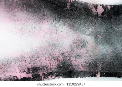 Dirty concrete wall, creative look. Interesting, unusual, beautiful, attractive, gray background, close-up