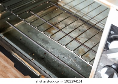 Dirty Convection Oven, Closeup