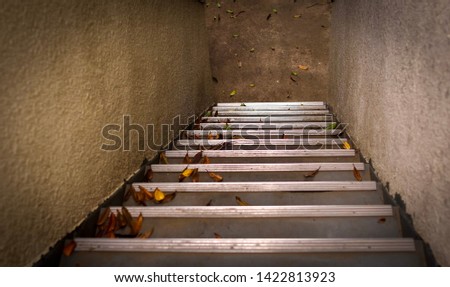 Similar – Image, Stock Photo staircase Stairs Ladder