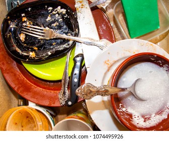 Dirty Dishes In The Sink