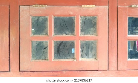 Dirty And Dusty House Windows Don't Look Clean Enough