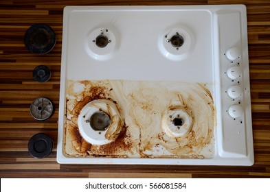 Dirty Gas Stove