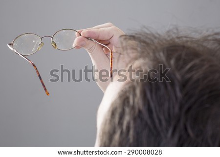 Dirty glasses - shortsighted