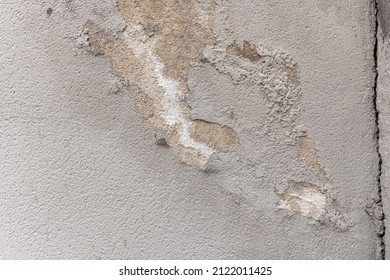 dirty gray wall texture with cracks. Vector textura de concreto background