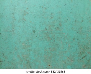 Dirty green metal plate texture for background