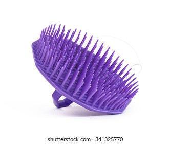 Dirty Hair Brush On Isolated White Stock Photo 341325770 | Shutterstock