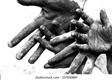  Dirty hands of poorness