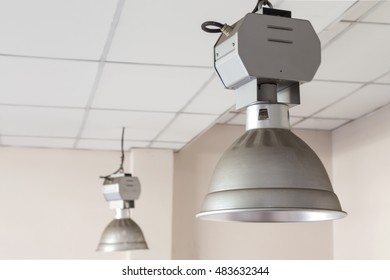 Dirty Industrial Lamp, High Bay Lighting