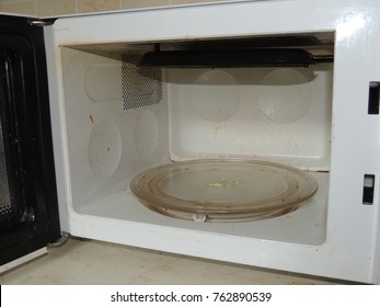 Dirty Microwave Oven Inside