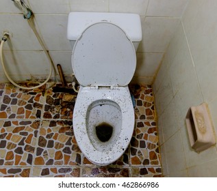 Dirty Old Toilet Bowl Stock Photo 462866986 | Shutterstock